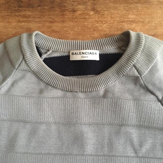 Balenciaga Men's Sweatshirt - Grey - M on Productcaster.