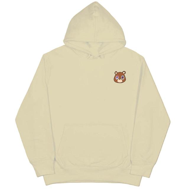 Vintage Men's Hoodie - Cream - S on Productcaster.