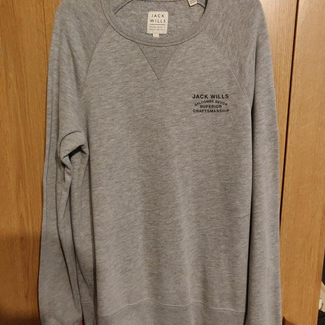 Jack Wills Men's Sweatshirt - Grey - S on Productcaster.