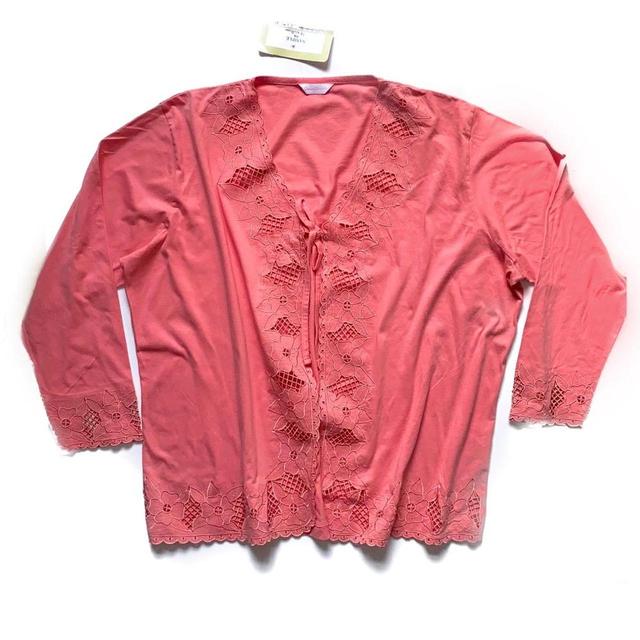 Deadstock Women's Blouse - Pink - L on Productcaster.