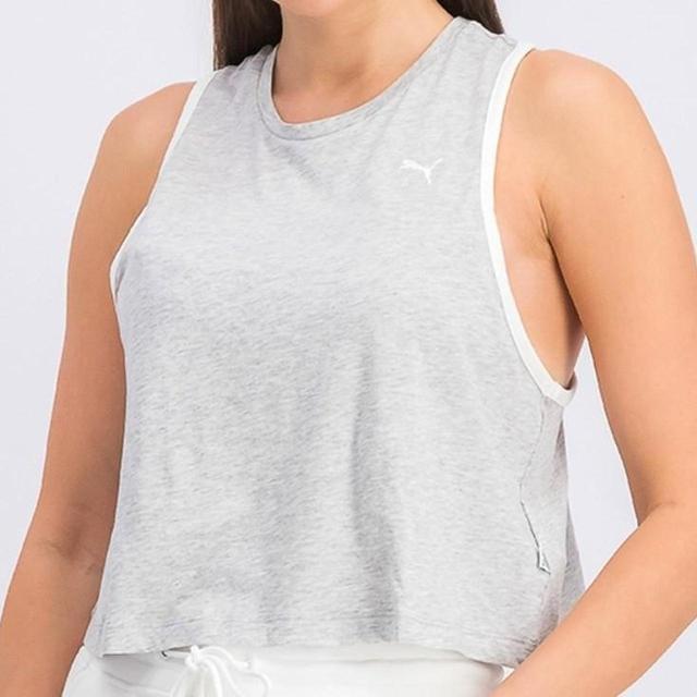 Puma Women's Vest - Grey - L on Productcaster.