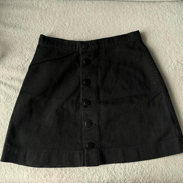 American Apparel Women's Skirt - Black - UK 8 on Productcaster.