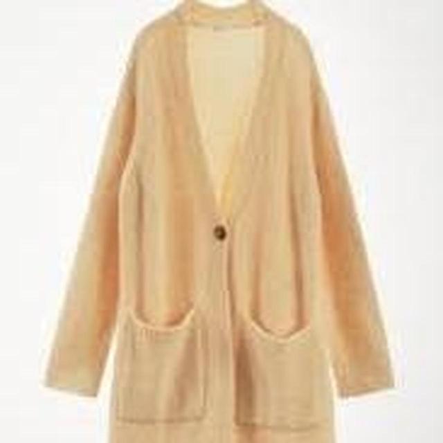 Zara Women's Coats and jackets - Yellow - L on Productcaster.