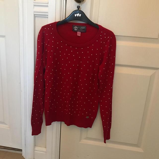 Lipsy Women's Jumper - Red - S on Productcaster.