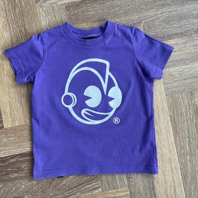 Kids' T-shirt - Purple on Productcaster.