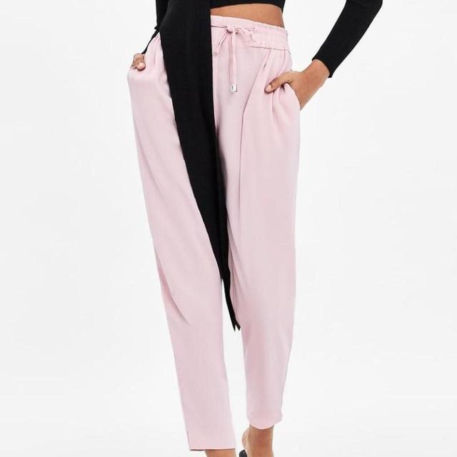 Zara Women's Trousers - Pink - M on Productcaster.