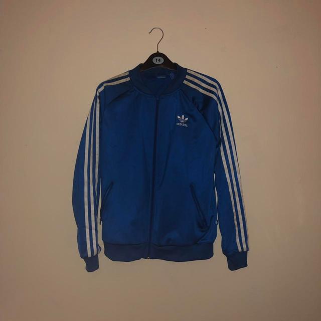 Adidas Originals Women's Jacket - Blue - UK 12 on Productcaster.