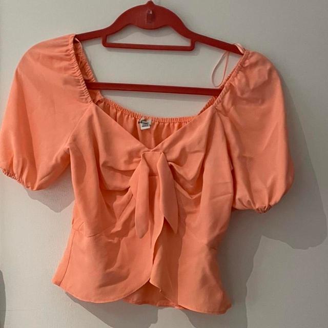 River Island Women's Crop top - Orange - 6 on Productcaster.