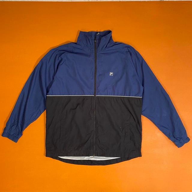 Fila Men's Jacket - Navy - XL on Productcaster.