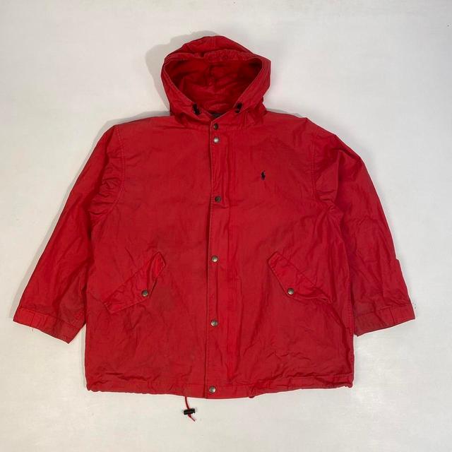 Polo Ralph Lauren Men's Lightweight Jacket - Red - L on Productcaster.