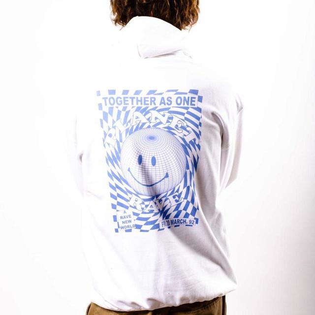 Custom Men's Hoodie - White - S on Productcaster.