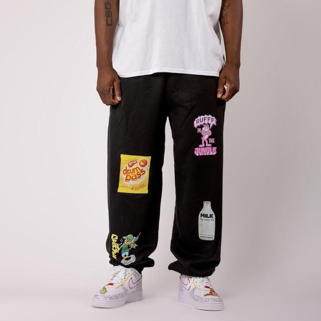 Custom Men's Sweatpants - Black - XXL on Productcaster.