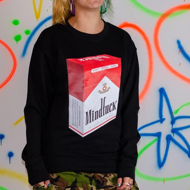 Custom Women's Sweatshirt - Black - M on Productcaster.