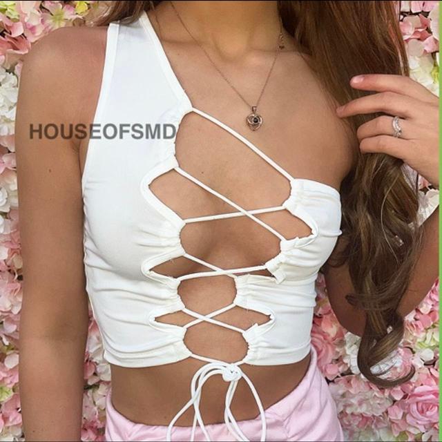 Women's Crop top - White - 8 on Productcaster.