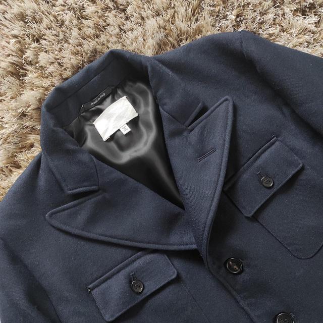 Maison Margiela Women's Coat - Navy - UK 10 on Productcaster.