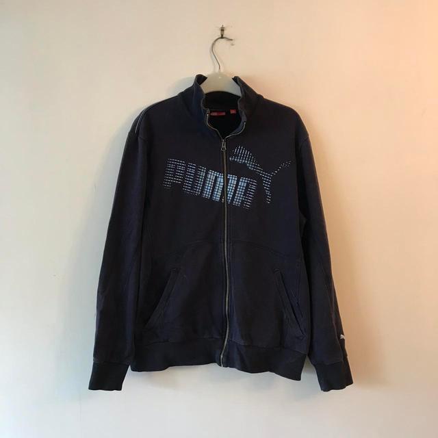 Puma Men's Jacket - Blue - M on Productcaster.