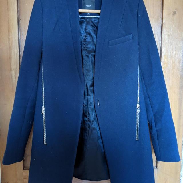 Next Women's Polyester Coat - Navy - UK 8 on Productcaster.