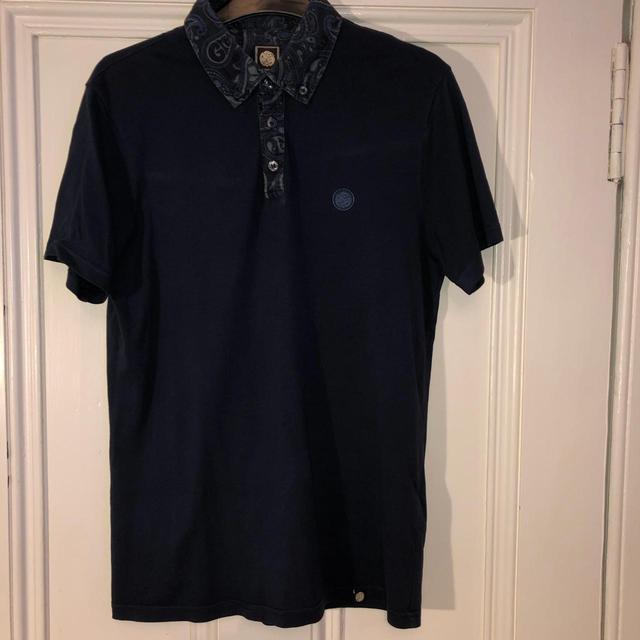 Pretty Green Men's Polo shirt - Navy - S on Productcaster.