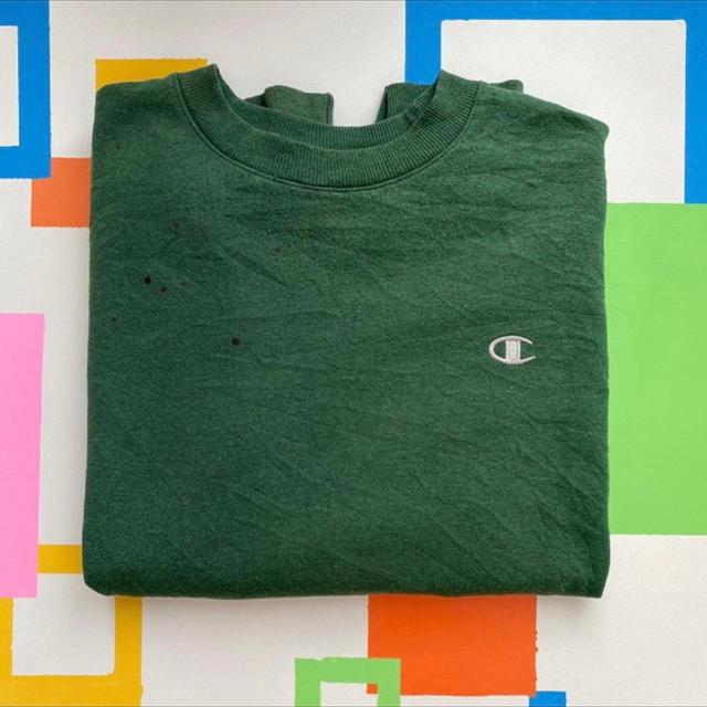 Champion Men's Jumper - Green - XXL on Productcaster.