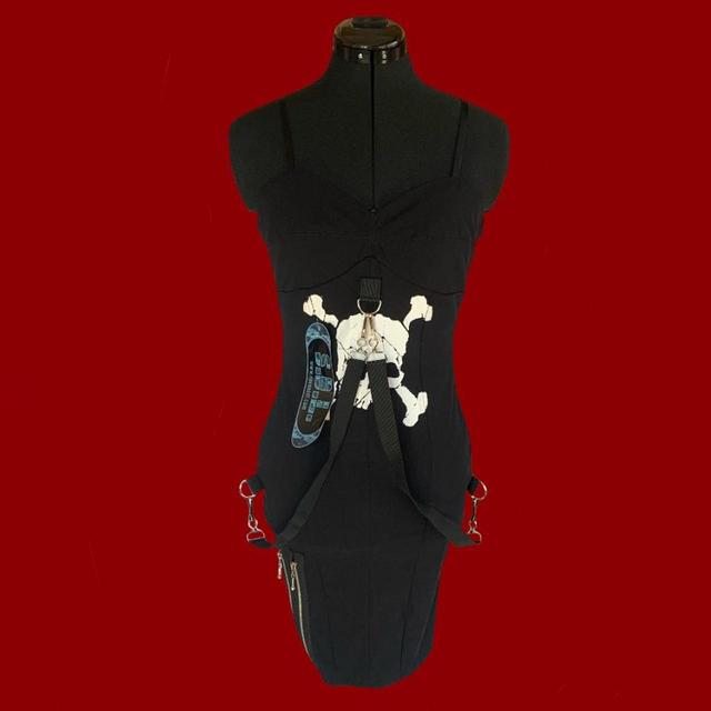 Vintage Women's Bodycon Dress - Black - M on Productcaster.