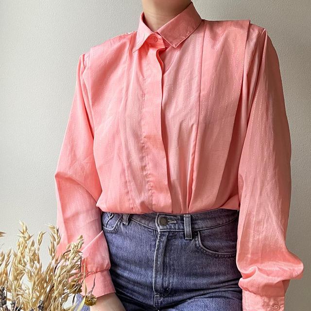 American Vintage Women's Blouse - Pink - M on Productcaster.