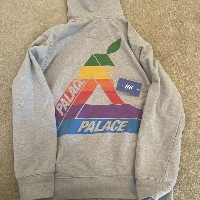 Palace Men's Hoodie - Grey - M on Productcaster.