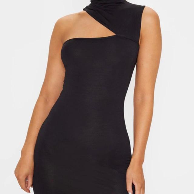 PrettyLittleThing Women's Bodycon Dress - Black - 6 on Productcaster.