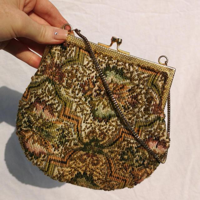 Vintage Women's Clutch bags - Gold on Productcaster.