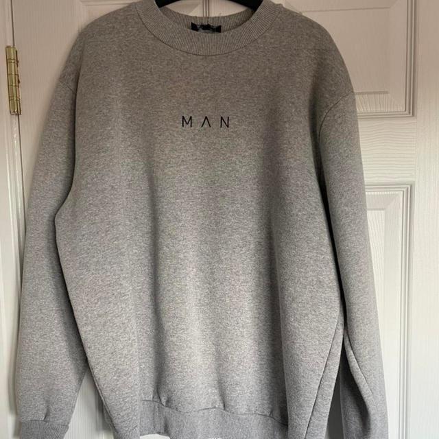 Boohoo Men's Jumper - Grey - M on Productcaster.