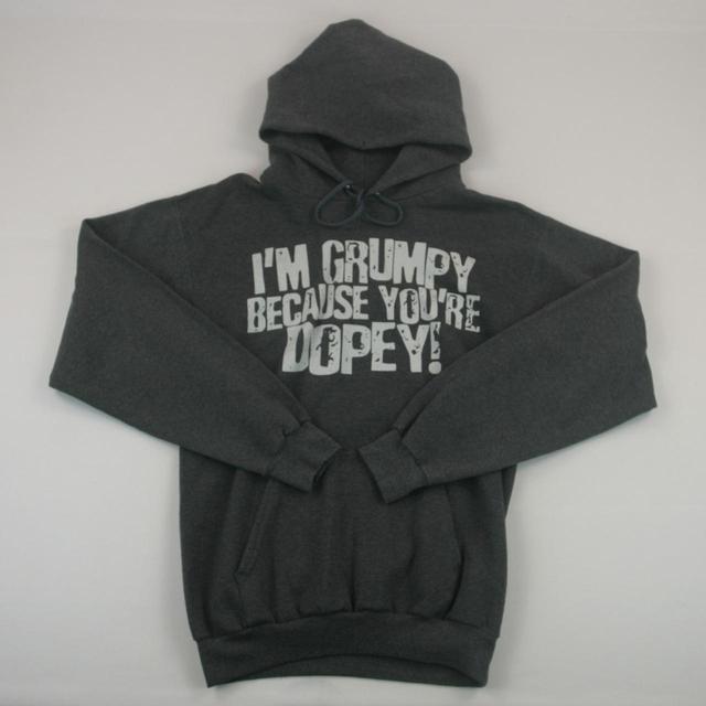 Disney Men's Hoodie - Grey - S on Productcaster.