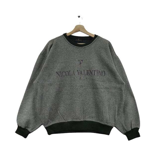 Valentino Men's Sweatshirt - Grey - XL on Productcaster.