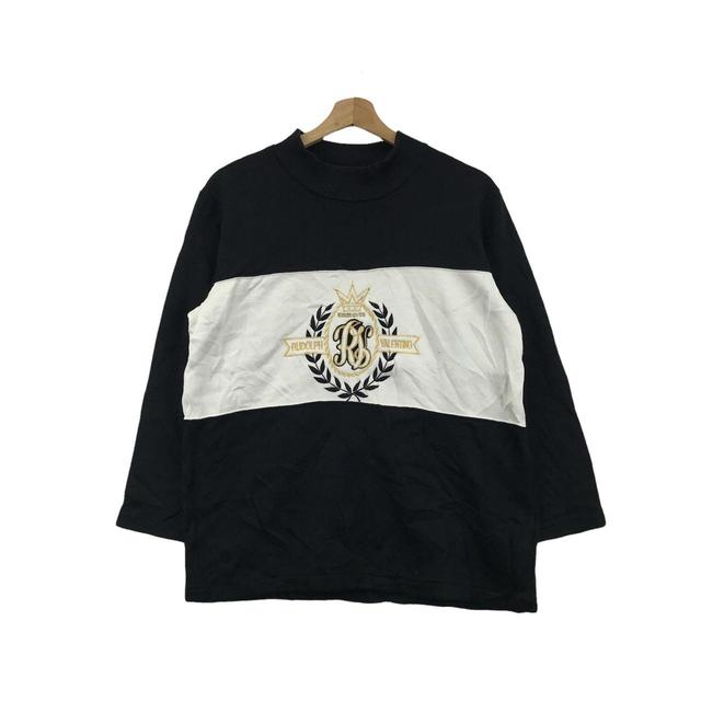 Vintage Men's Sweatshirt - Black - M on Productcaster.