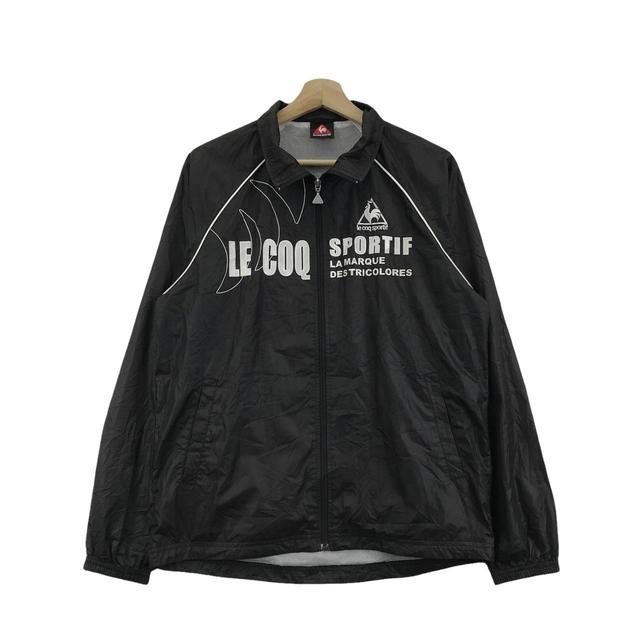 Le Coq Sportif Men's Windbreaker - Black - M on Productcaster.