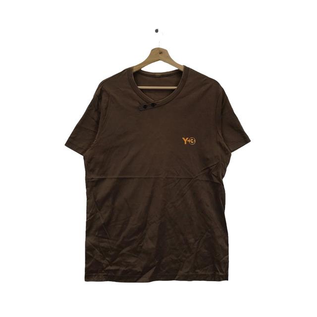 Yohji Yamamoto Men's T-shirt - Brown - L on Productcaster.