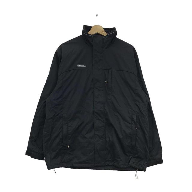 Champion Men's Windbreaker - Black - M on Productcaster.