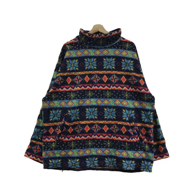 Vintage Women's Fleece Coat - Multi - XL on Productcaster.