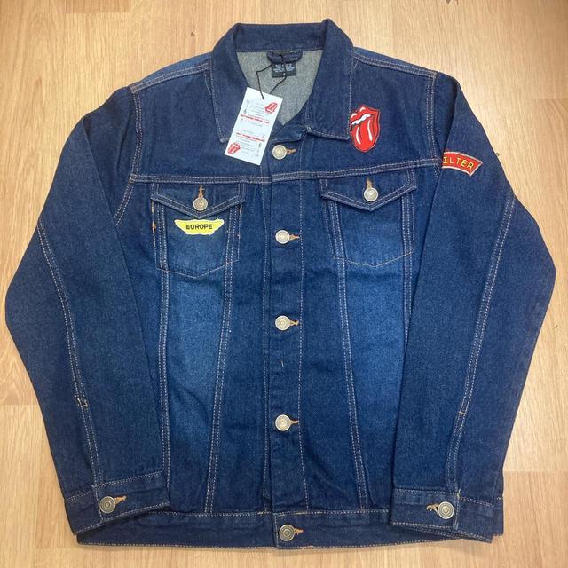 Men's Denim Jacket - Blue - XL on Productcaster.