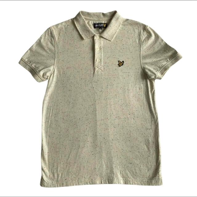 Lyle & Scott Men's Polo shirt - Cream - One size on Productcaster.