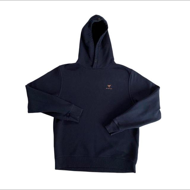 American Vintage Men's Hoodie - Navy on Productcaster.