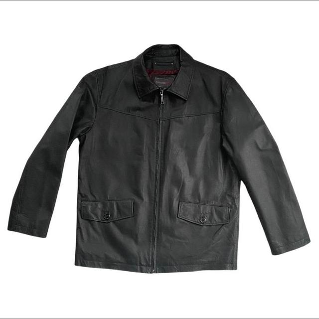 American Vintage Men's Windbreaker Jacket - Black on Productcaster.