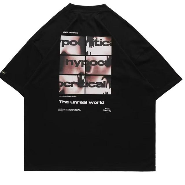 Handmade Women's T-shirt - Black - M on Productcaster.