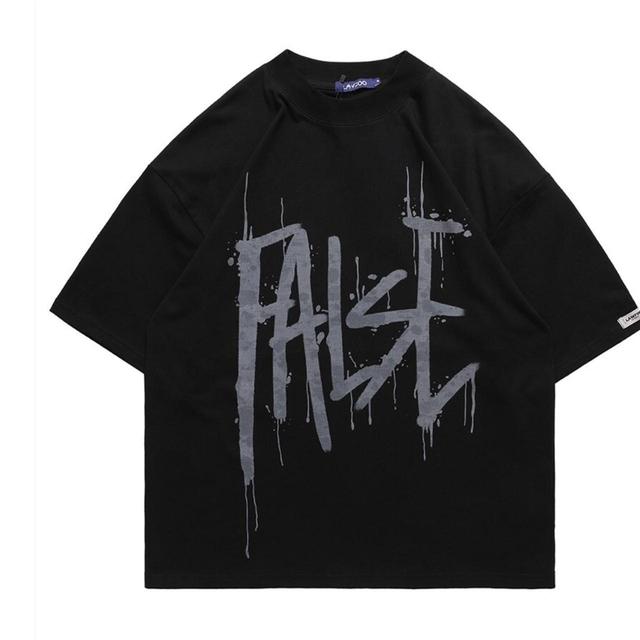 Handmade Men's T-shirt - Black - M on Productcaster.