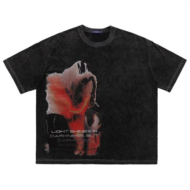 Handmade Men's T-shirt - Black - L on Productcaster.