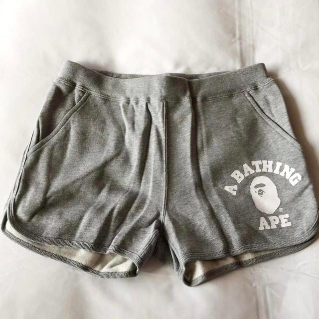 BAPE Women's Shorts - Grey - XS on Productcaster.