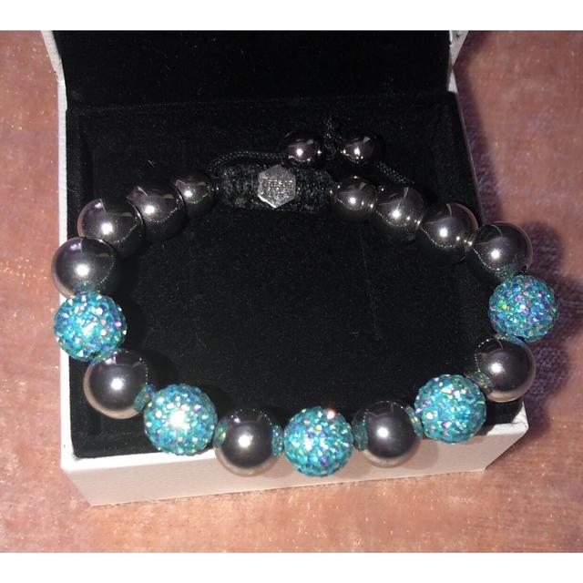 Women's Bracelet - Blue/Silver on Productcaster.