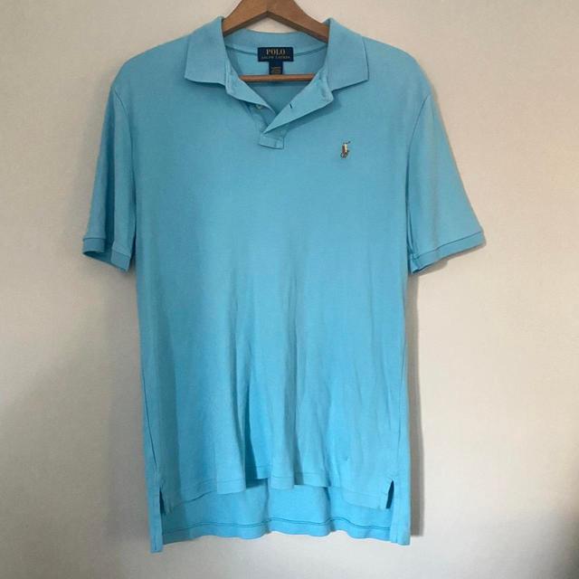 Polo Ralph Lauren Women's Polo shirt - Blue - XL on Productcaster.