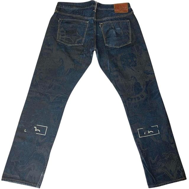 Evisu Men's Jeans - Black - 35" on Productcaster.