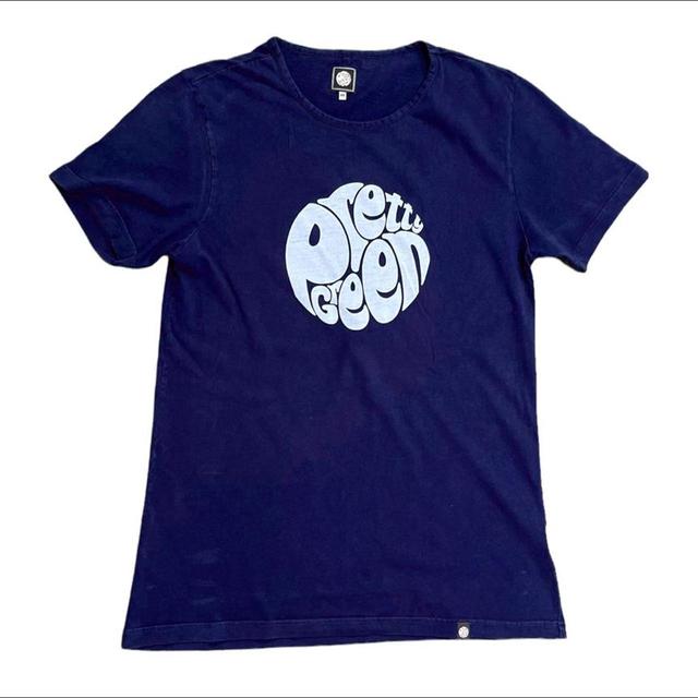 Pretty Green Men's T-shirt - Navy - XS on Productcaster.