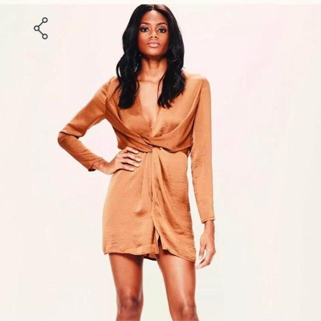 Missguided Women's Mini Dress - Orange - 8 on Productcaster.