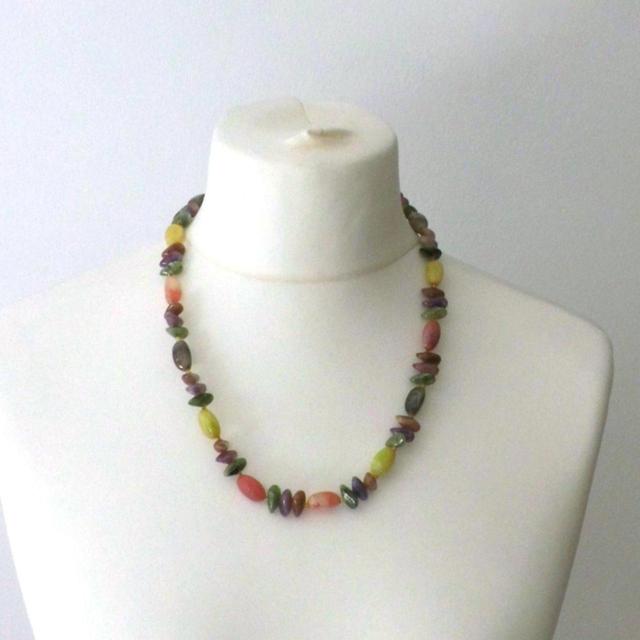 Vintage Women's Necklace - Multi on Productcaster.